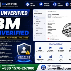 Buy Unverified BM | Facebook Business Manager