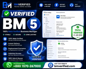 Buy Verified BM 5 Facebook Business Manager with a $250 daily spend limit for secure Meta advertising, business asset management, and campaign growth.