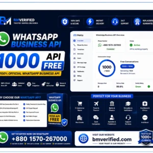 Buy Verified Facebook Business Manager | Verified BM 1 With Whatsapp Api approved | 1k conversation limit-(Ballon BM) 2026
