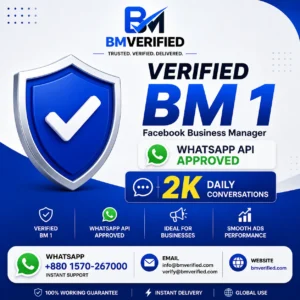 verified bm 1 with whatsapp api 2k daily conversations