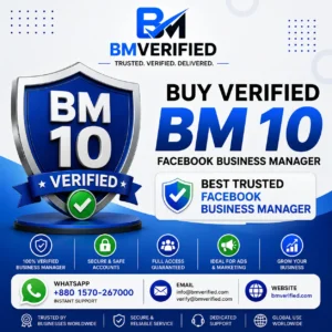 verified bm 10 secure and trusted facebook business manager