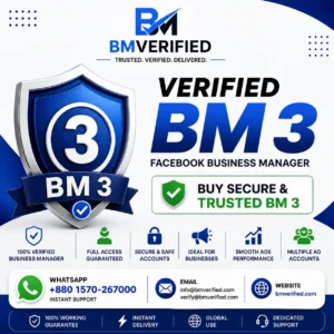 verified bm 3 secure and trusted facebook business manager