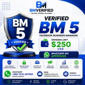 verified bm 5 secure and trusted facebook business manager