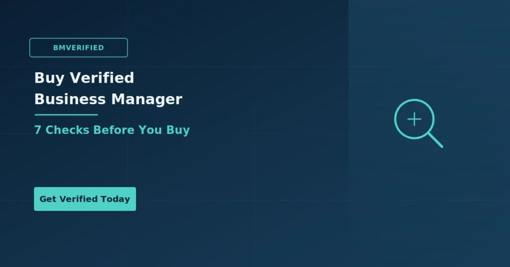 buy verified Business Manager – BMVerified