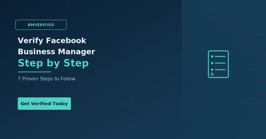 verify Facebook Business Manager – BMVerified